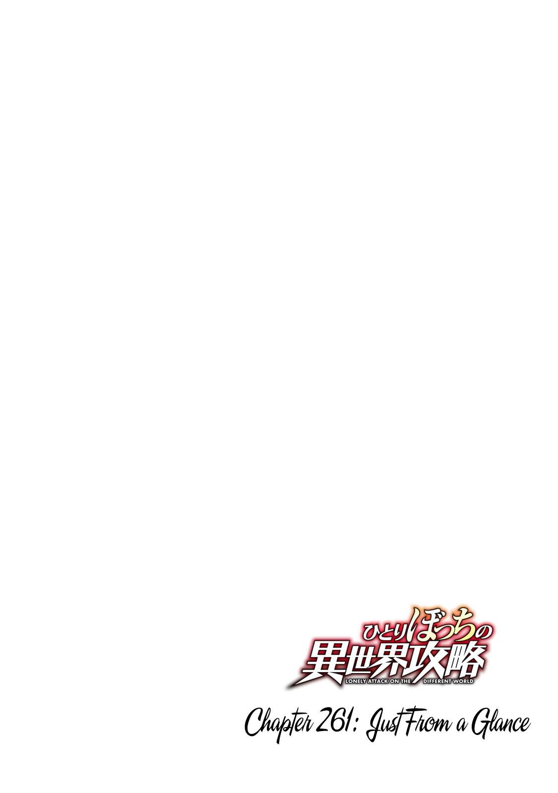 Hitoribocchi no Isekai Kouryaku, Chapter 261