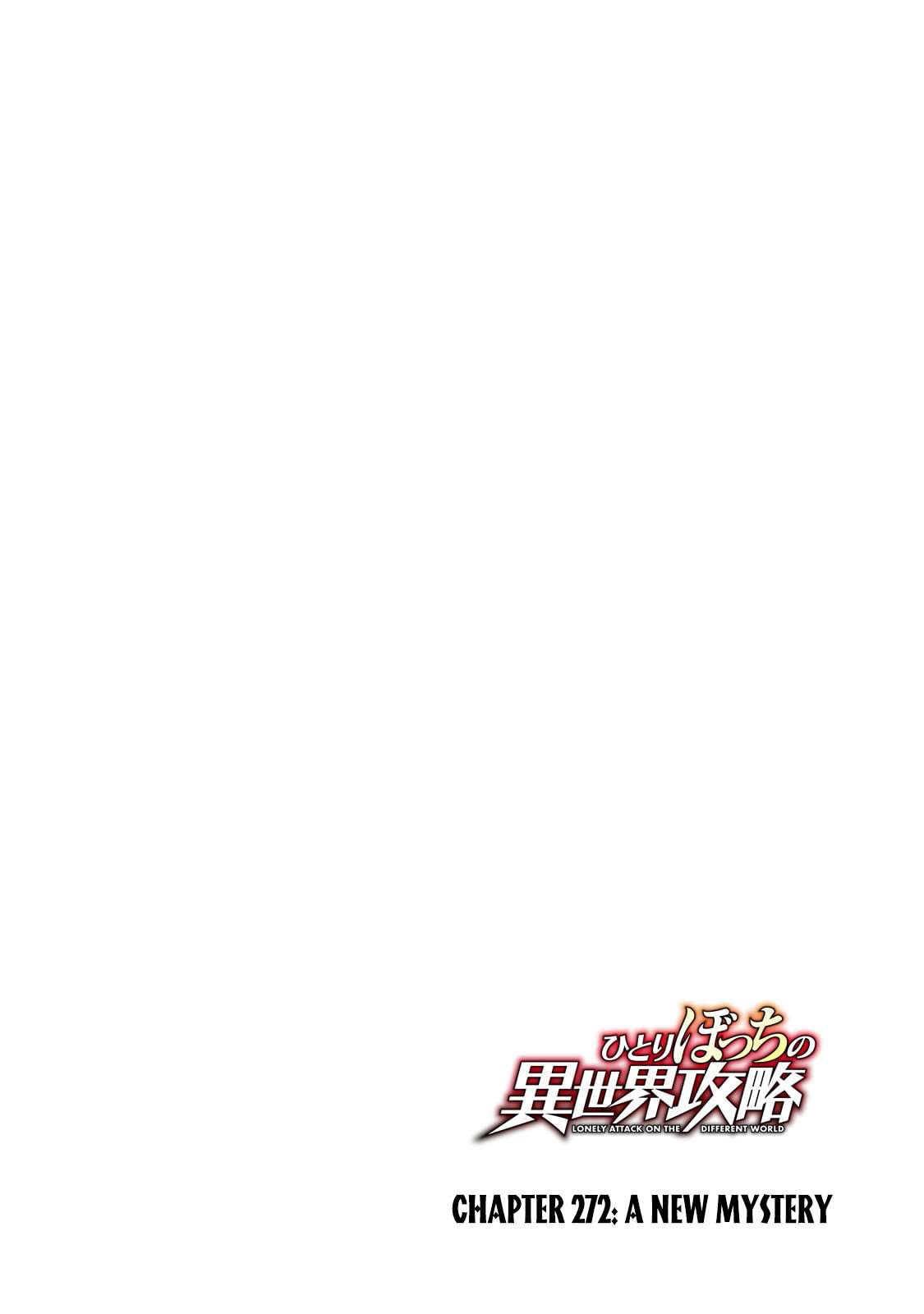 Hitoribocchi no Isekai Kouryaku, Chapter 272