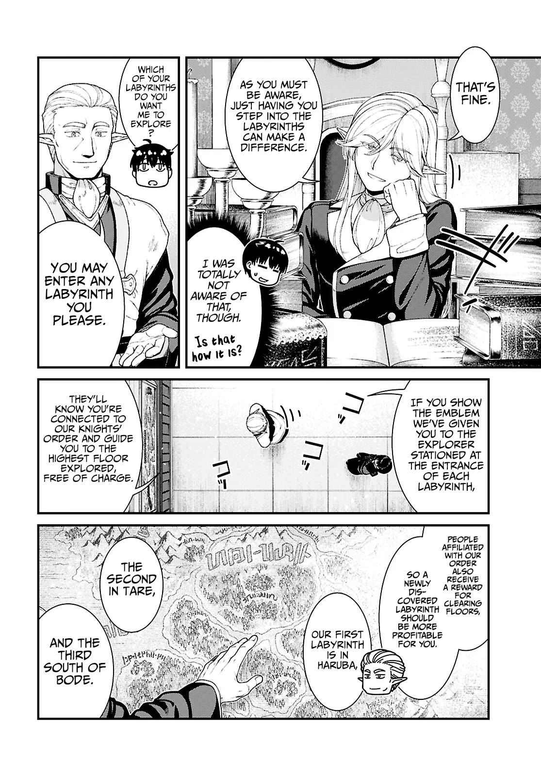 Isekai Meikyuu de Harem o, chapter 88