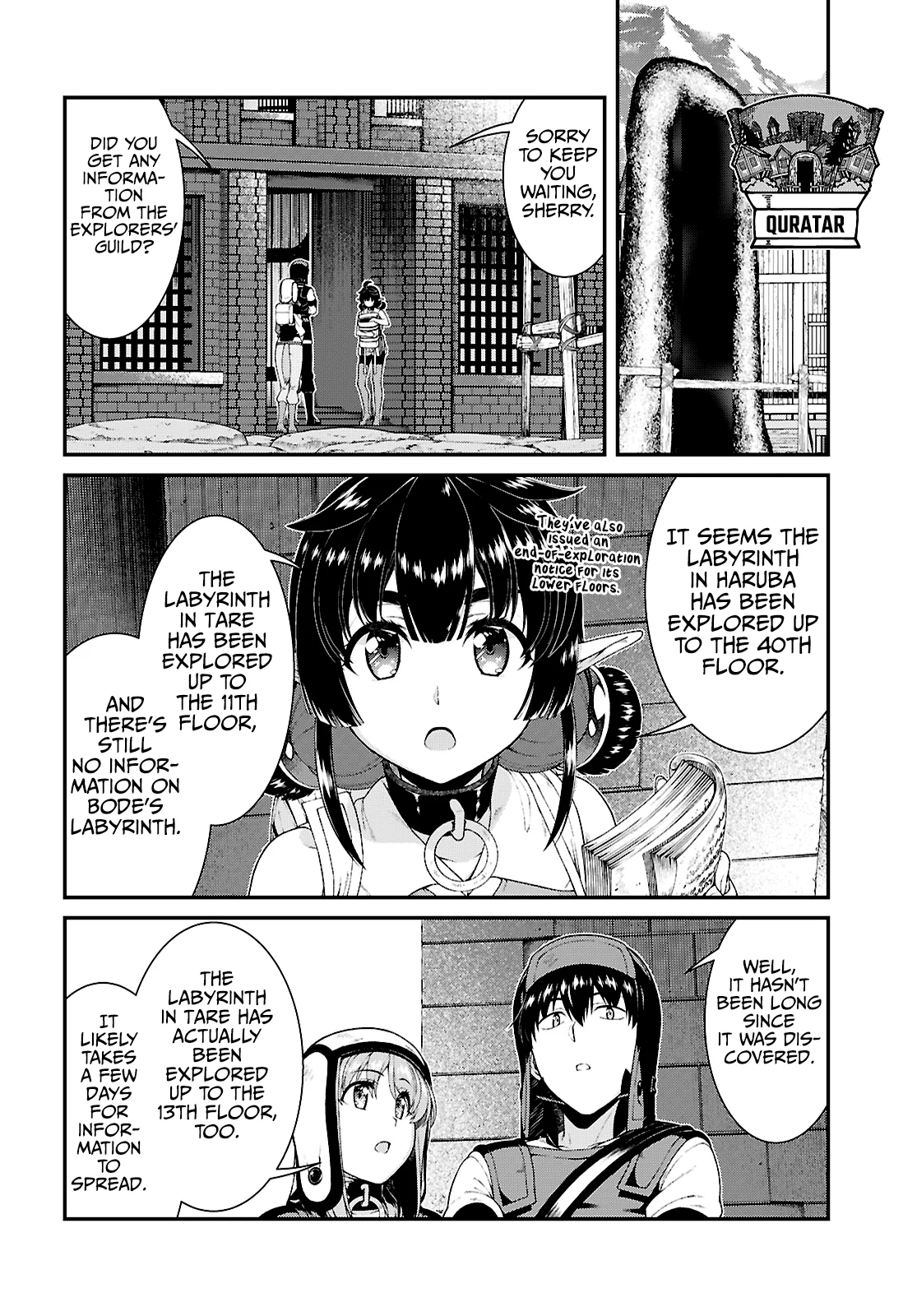 Isekai Meikyuu de Harem o, chapter 89