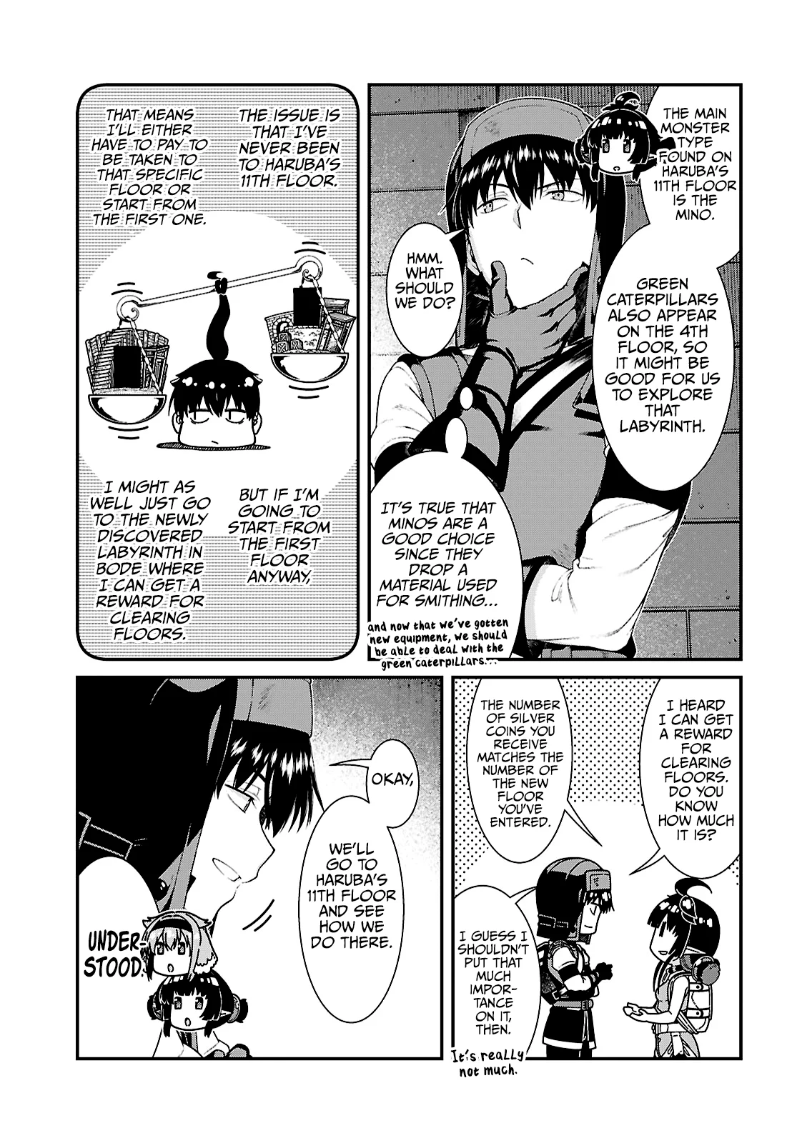 Isekai Meikyuu de Harem o, chapter 89