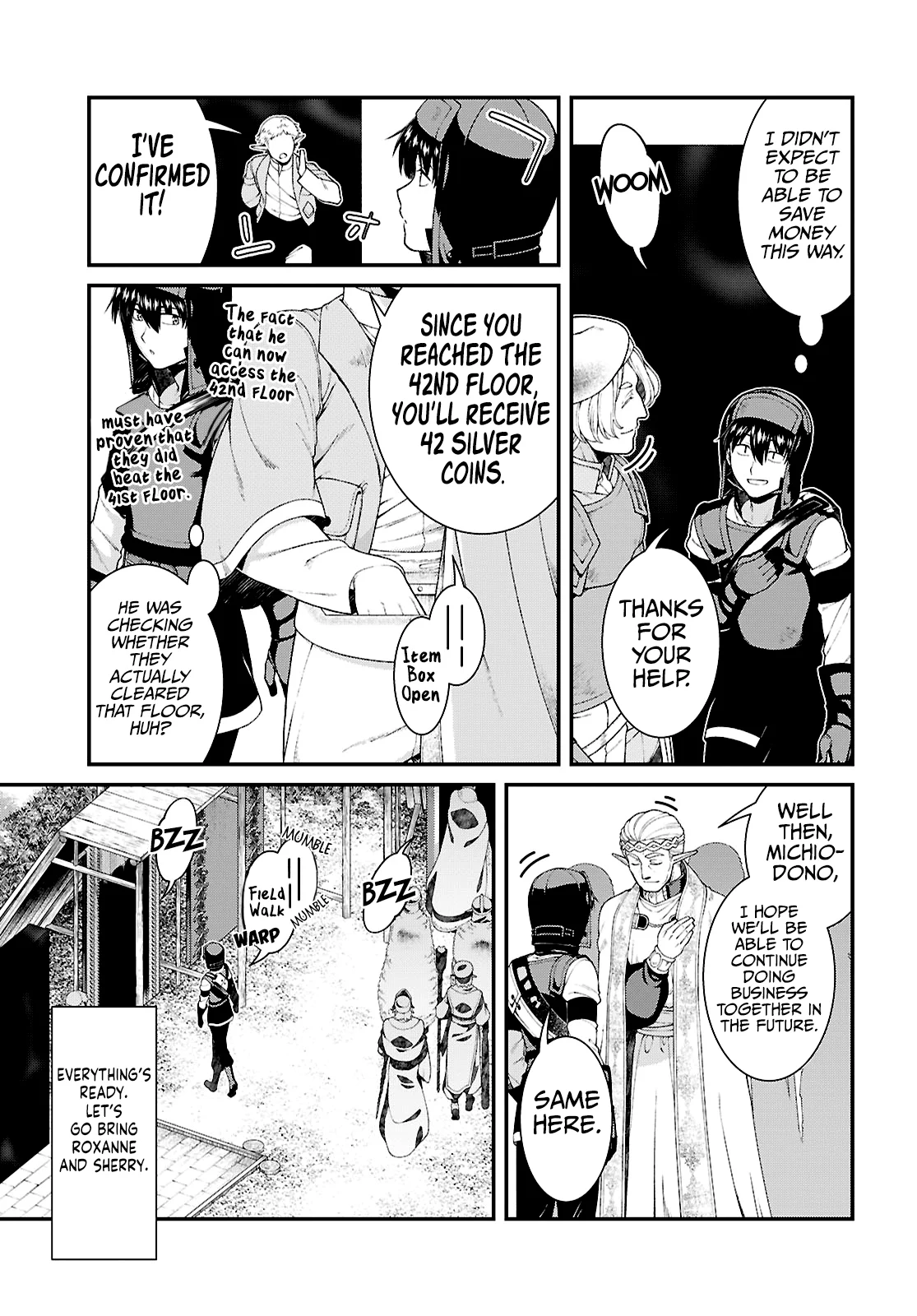 Isekai Meikyuu de Harem o, chapter 89