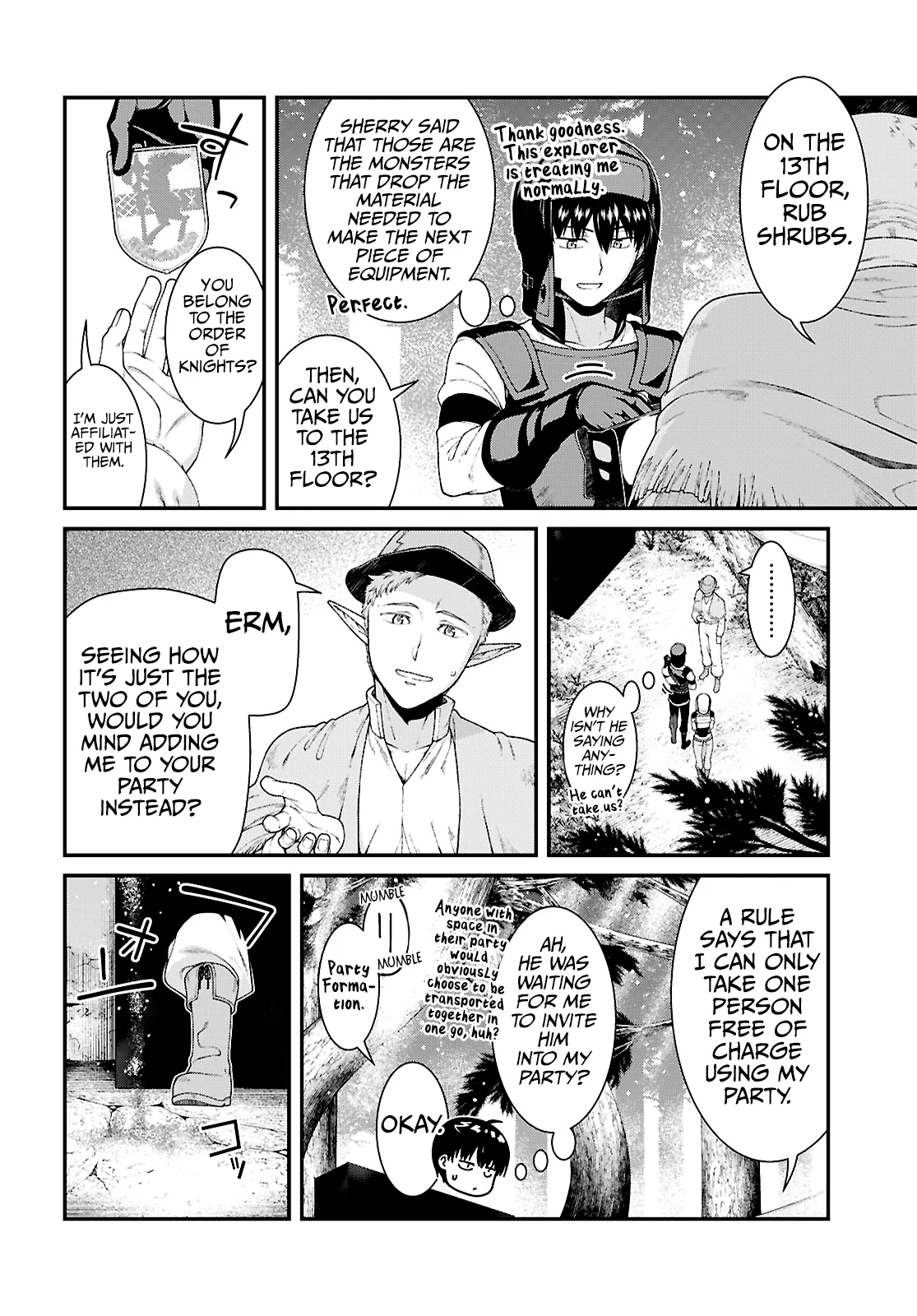 Isekai Meikyuu de Harem o, chapter 89