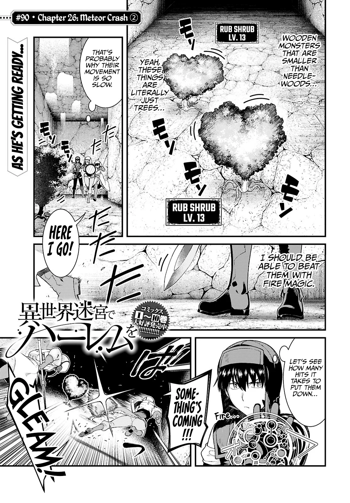 Isekai Meikyuu de Harem o, chapter 90