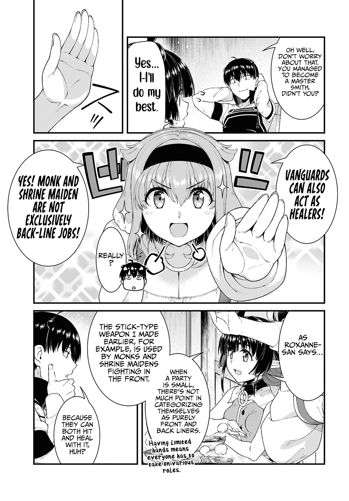 Isekai Meikyuu de Harem o, chapter 91