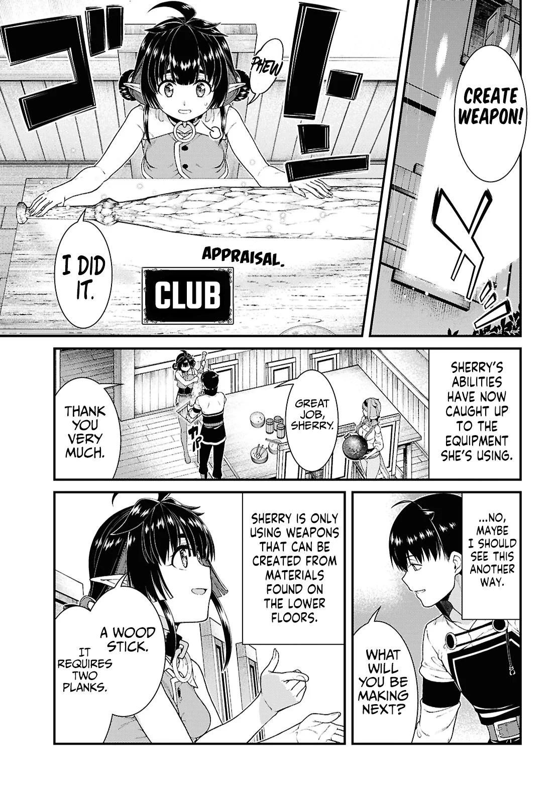 Isekai Meikyuu de Harem o, chapter 91