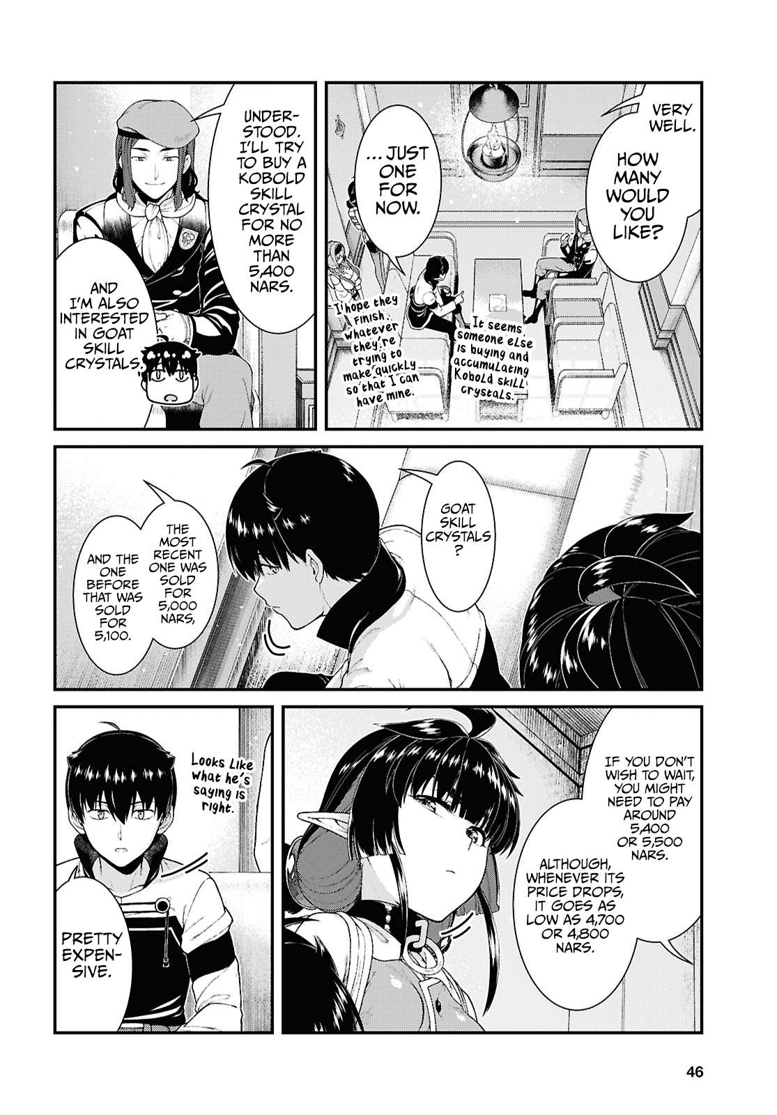 Isekai Meikyuu de Harem o, chapter 92