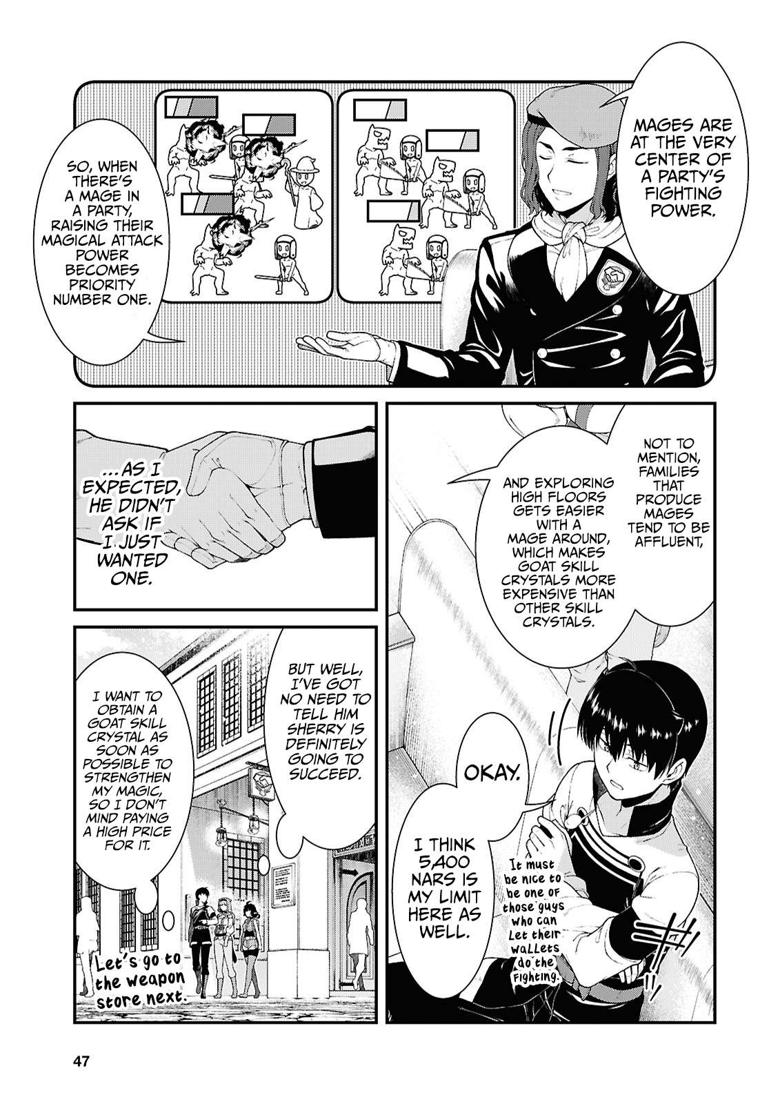 Isekai Meikyuu de Harem o, chapter 92