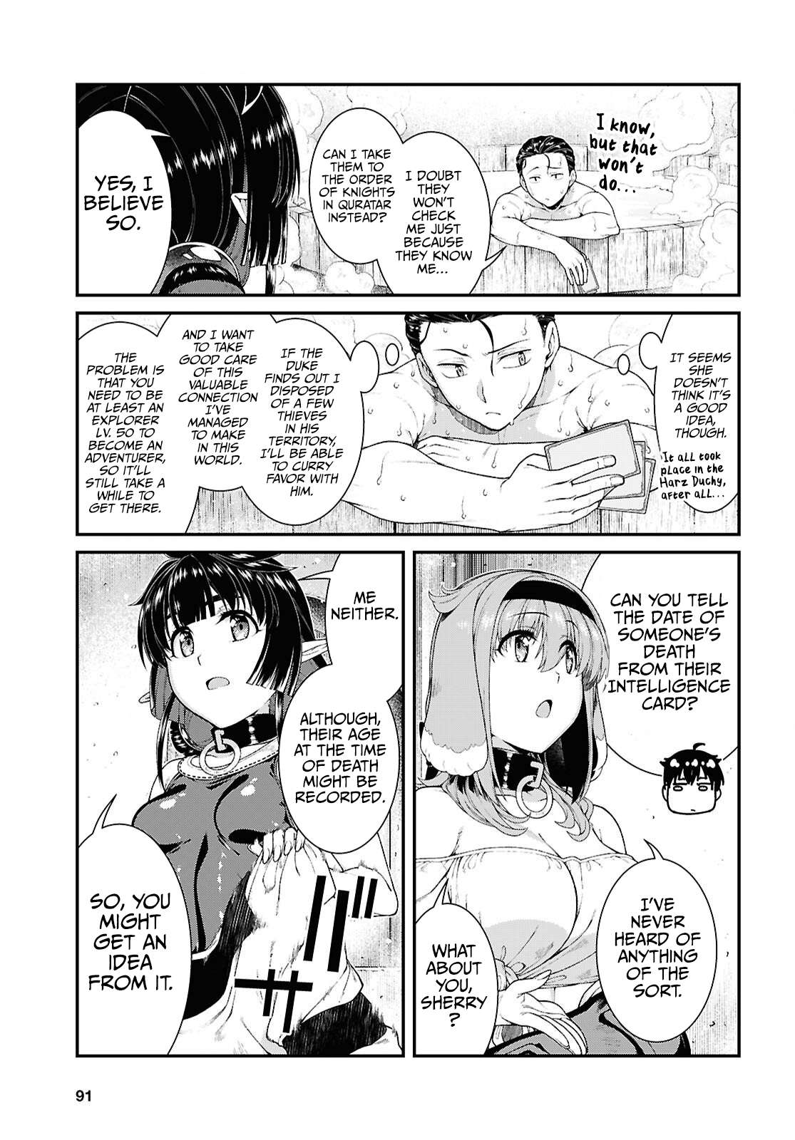 Isekai Meikyuu de Harem o, chapter 96