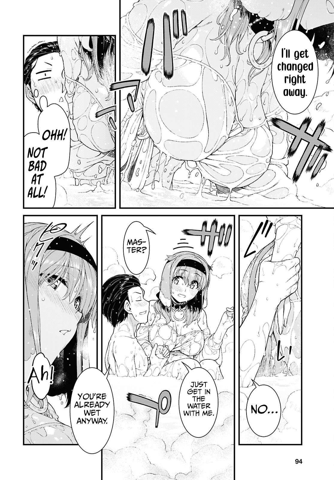 Isekai Meikyuu de Harem o, chapter 96