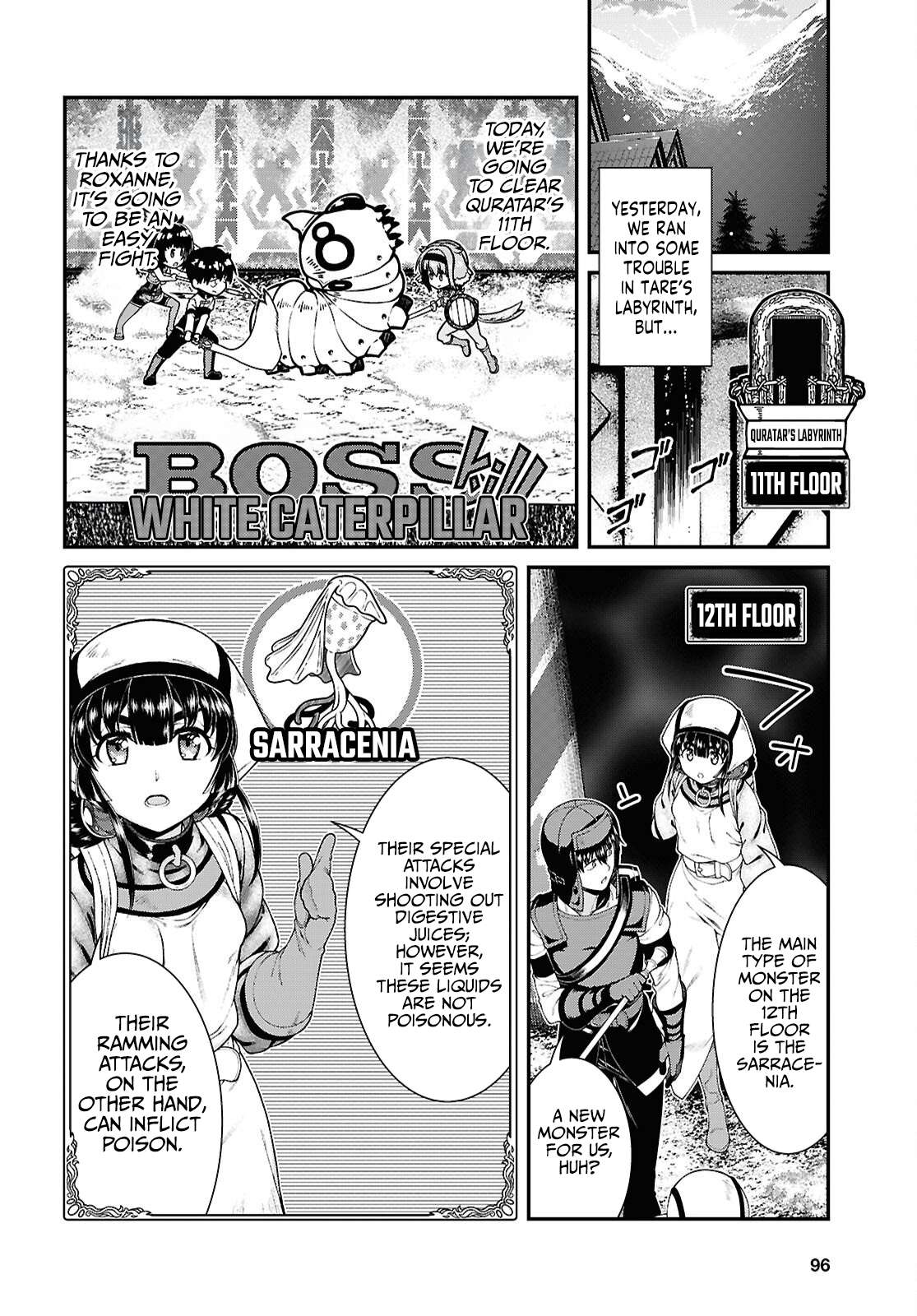 Isekai Meikyuu de Harem o, chapter 96