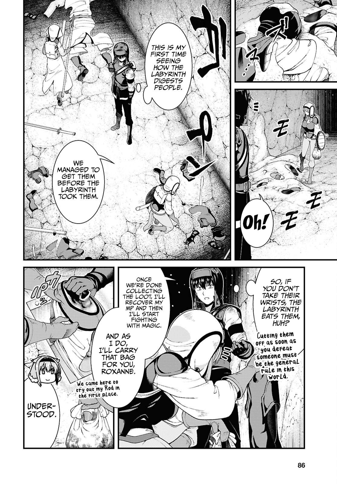 Isekai Meikyuu de Harem o, chapter 96
