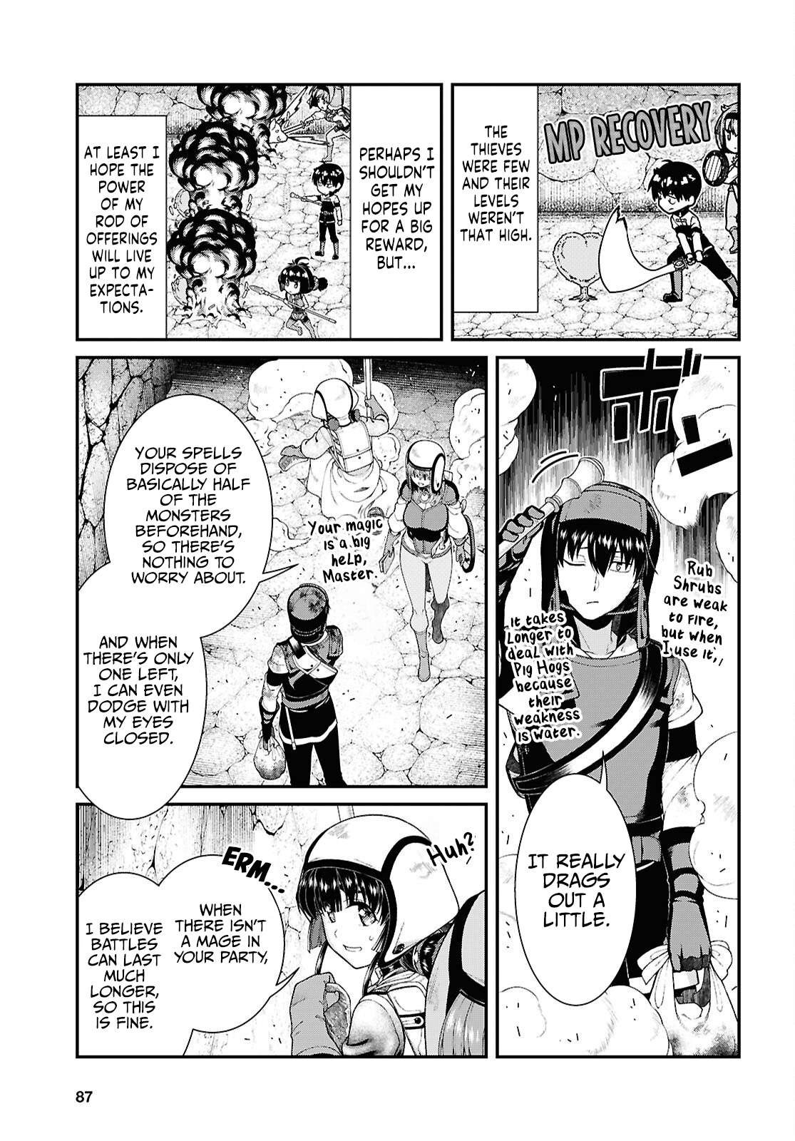 Isekai Meikyuu de Harem o, chapter 96