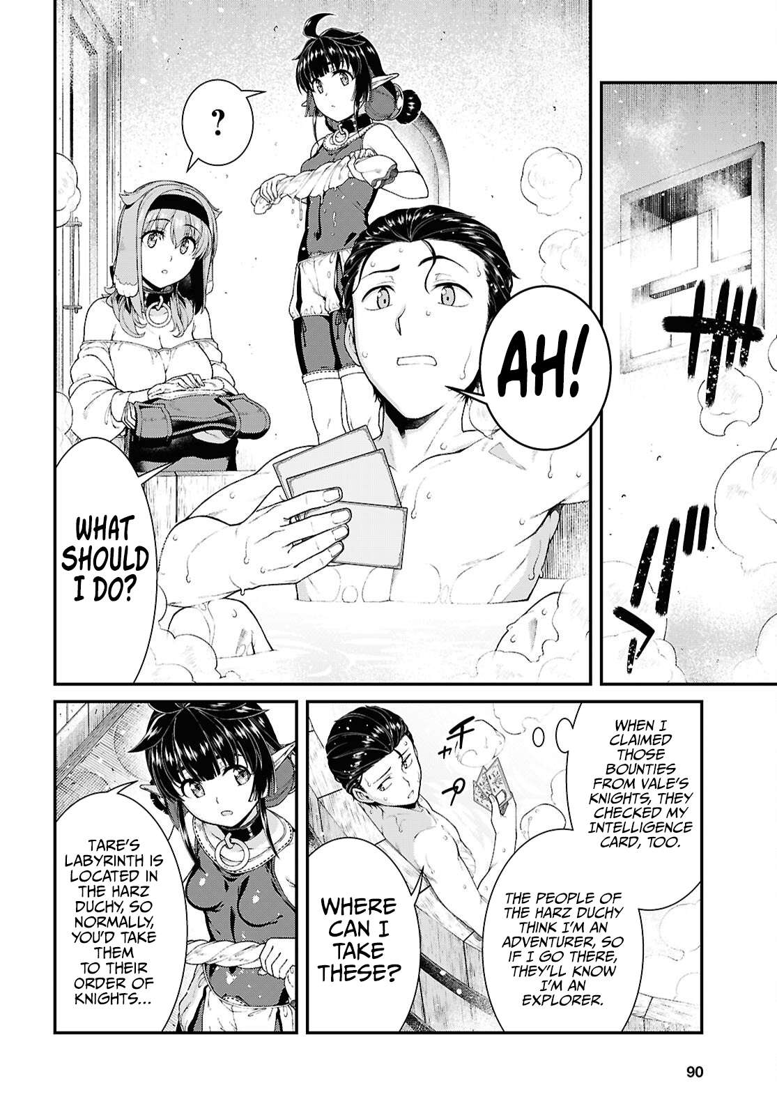 Isekai Meikyuu de Harem o, chapter 96