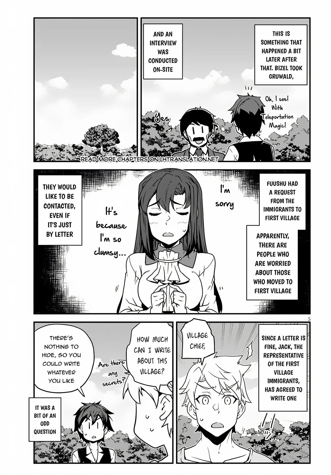 Isekai Nonbiri Nouka, chapter 240