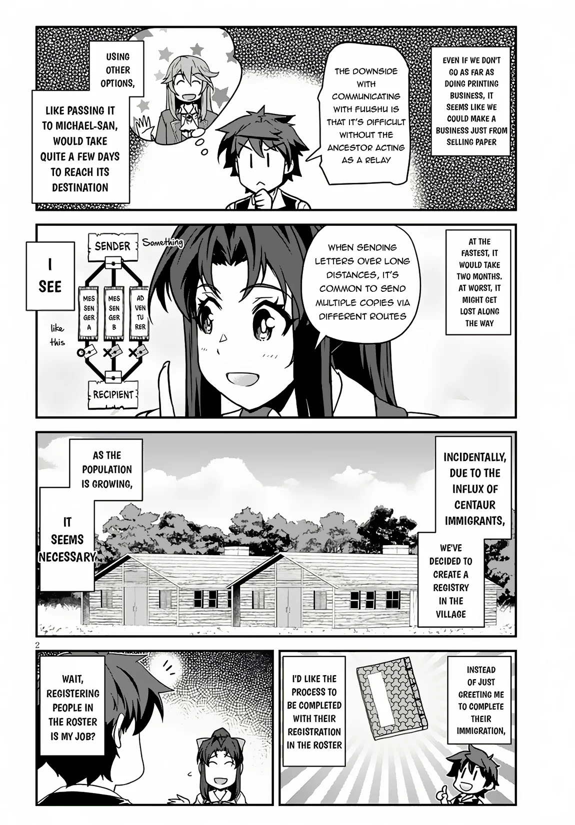 Isekai Nonbiri Nouka, chapter 241