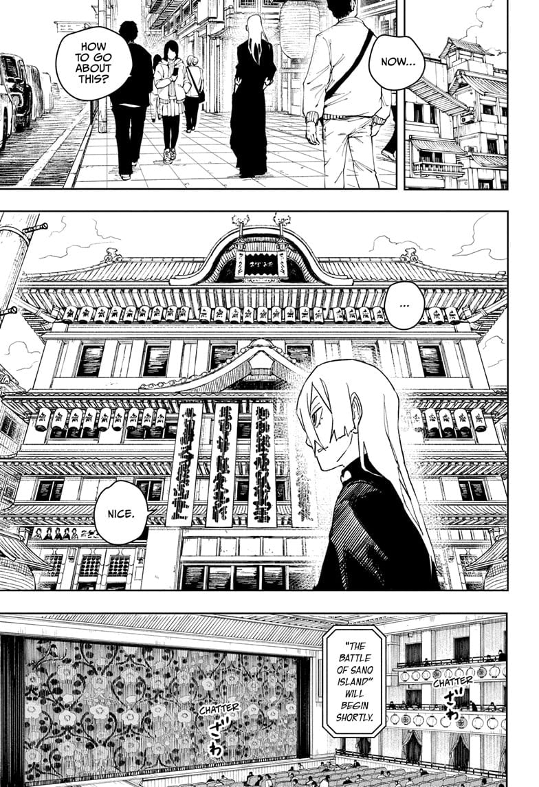 Kagurabachi, chapter 52