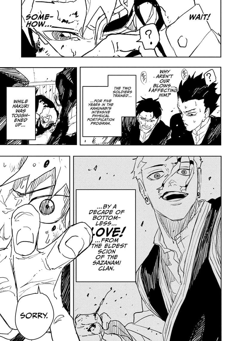 Kagurabachi, chapter 80