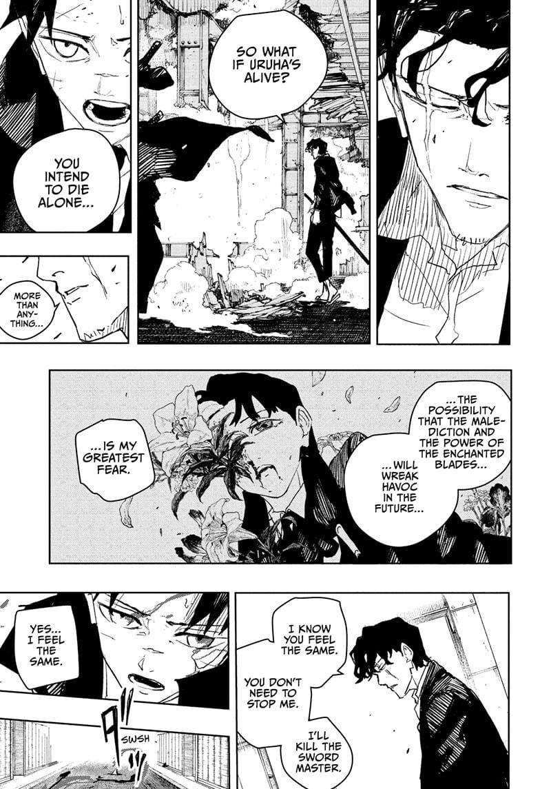 Kagurabachi, chapter 82