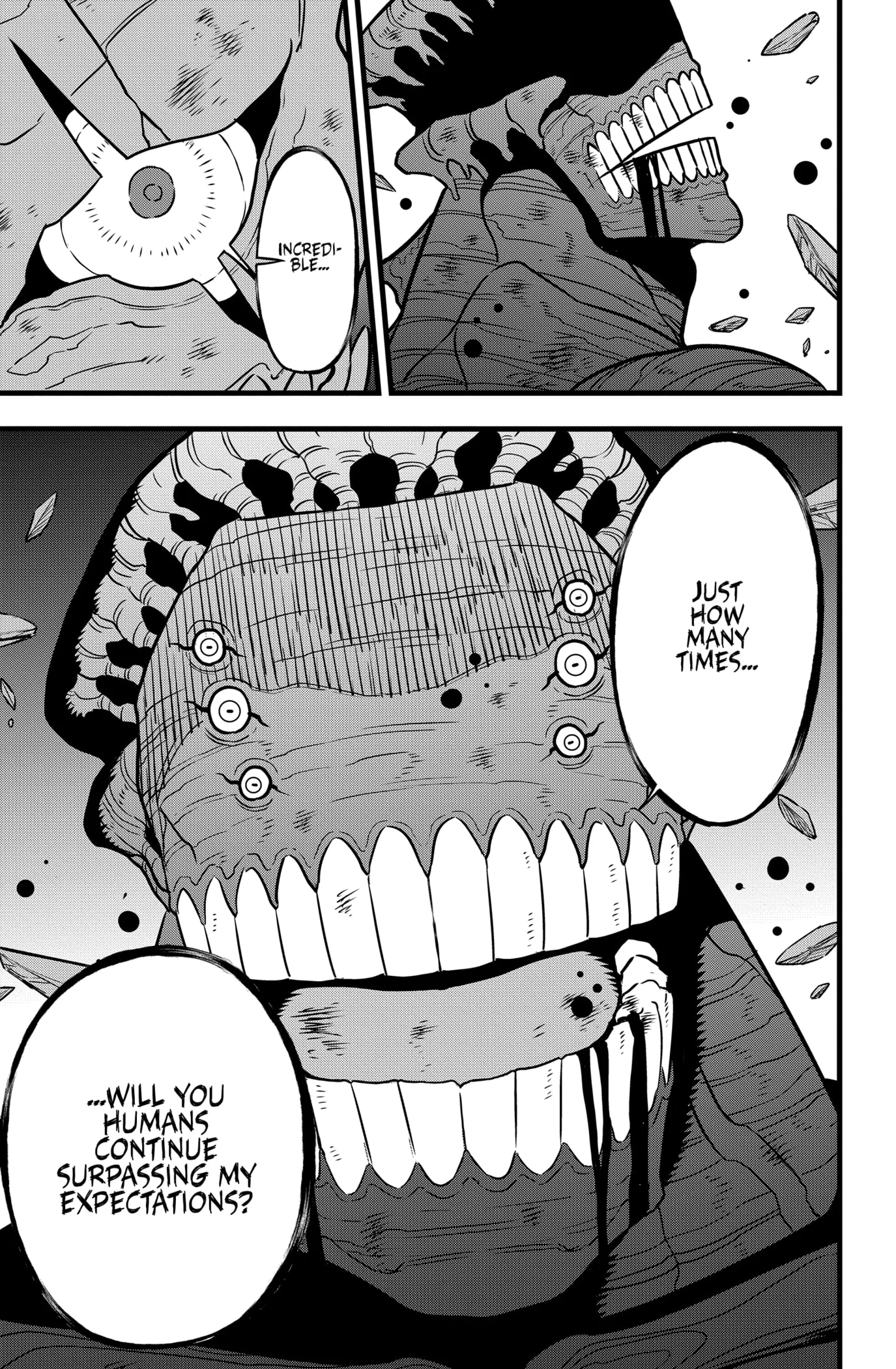 Kaiju No. 8, chapter 112