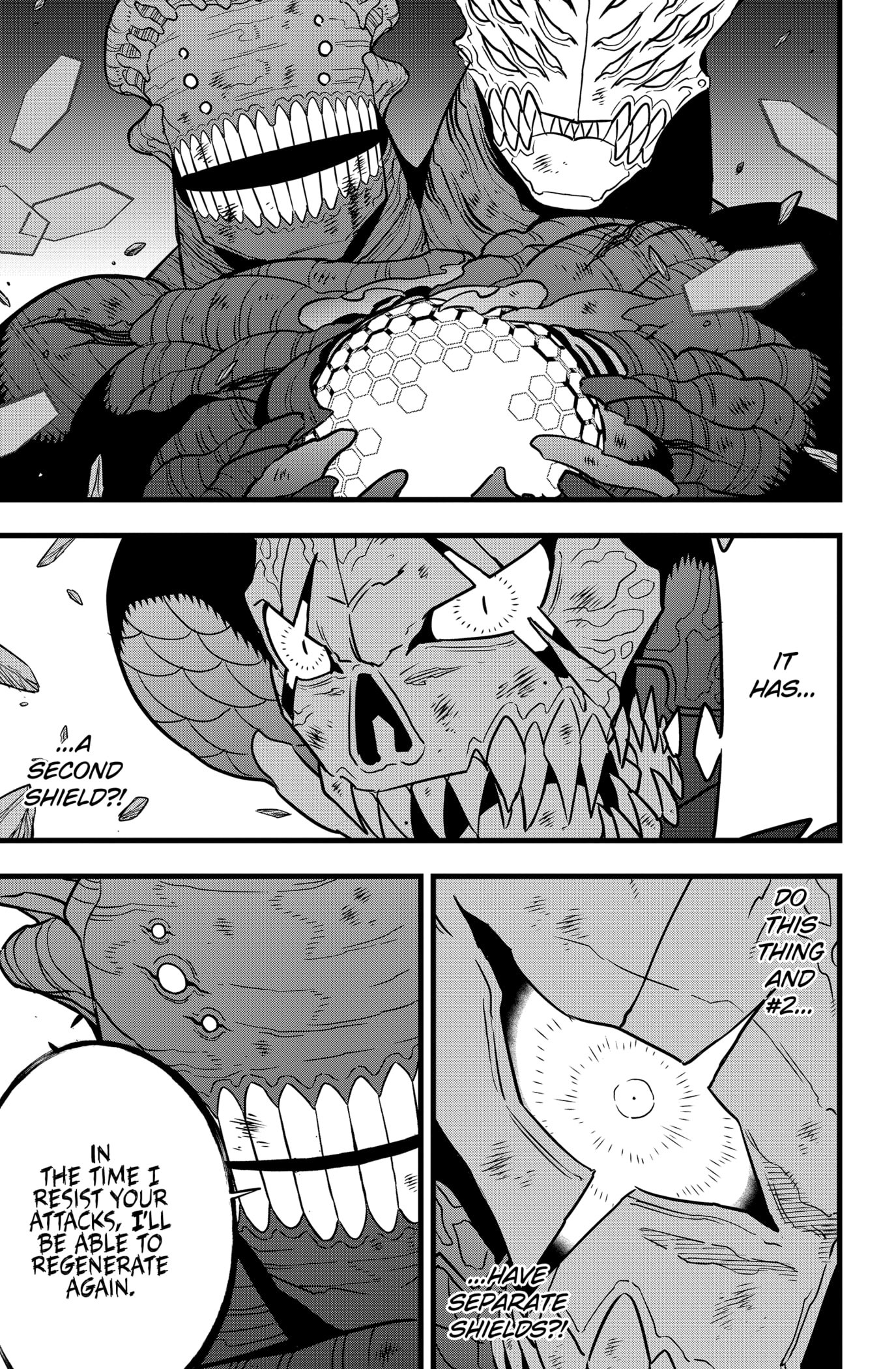 Kaiju No. 8, chapter 112