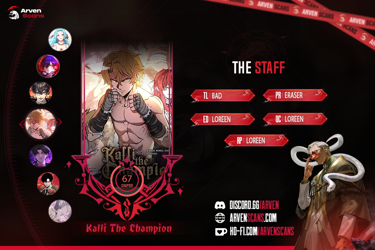 Kalli the Champion, Chapter 67