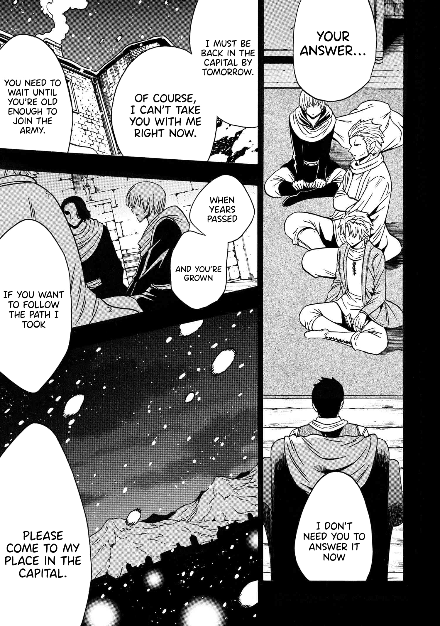 Kenja no Mago, chapter 85