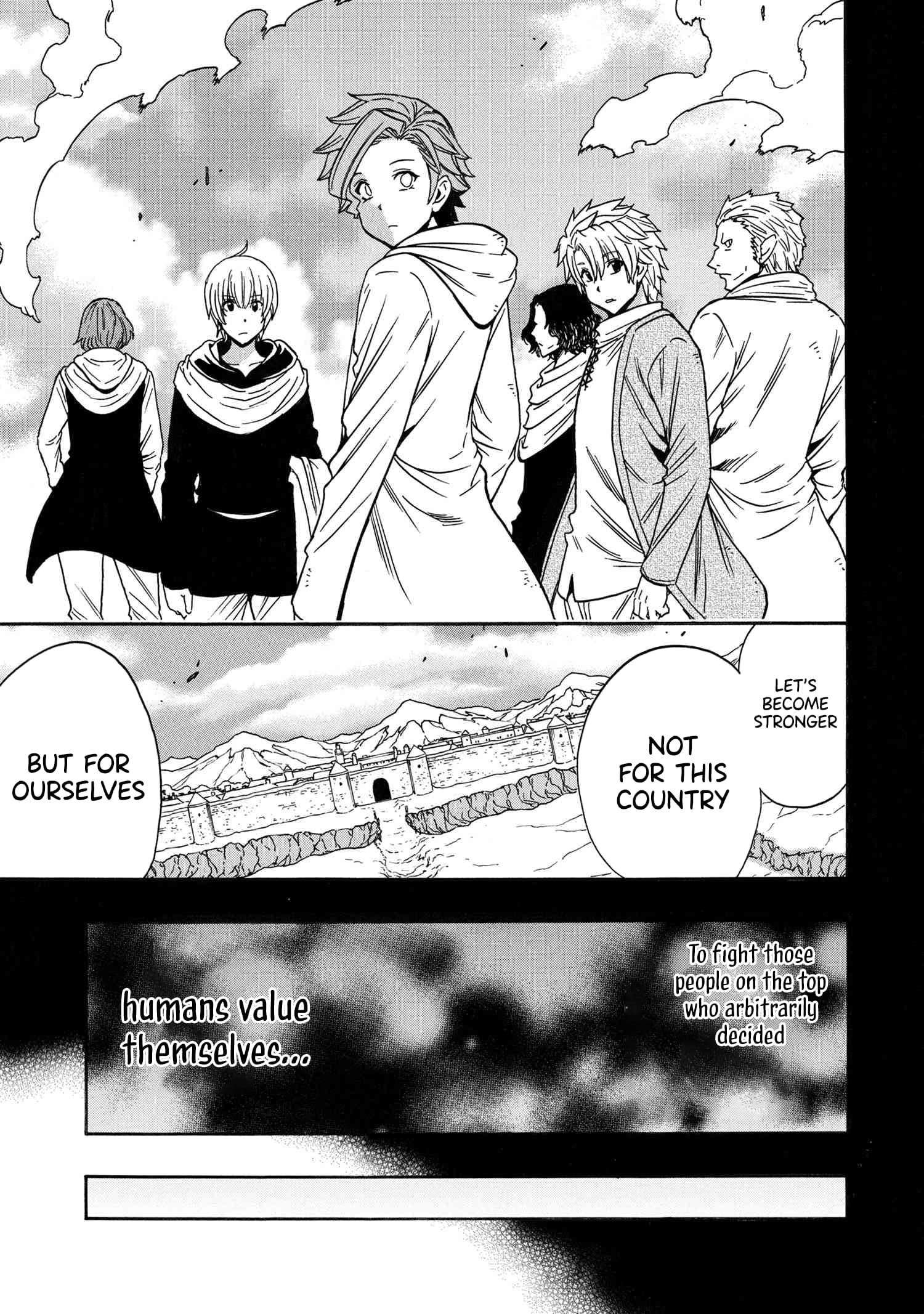 Kenja no Mago, chapter 85