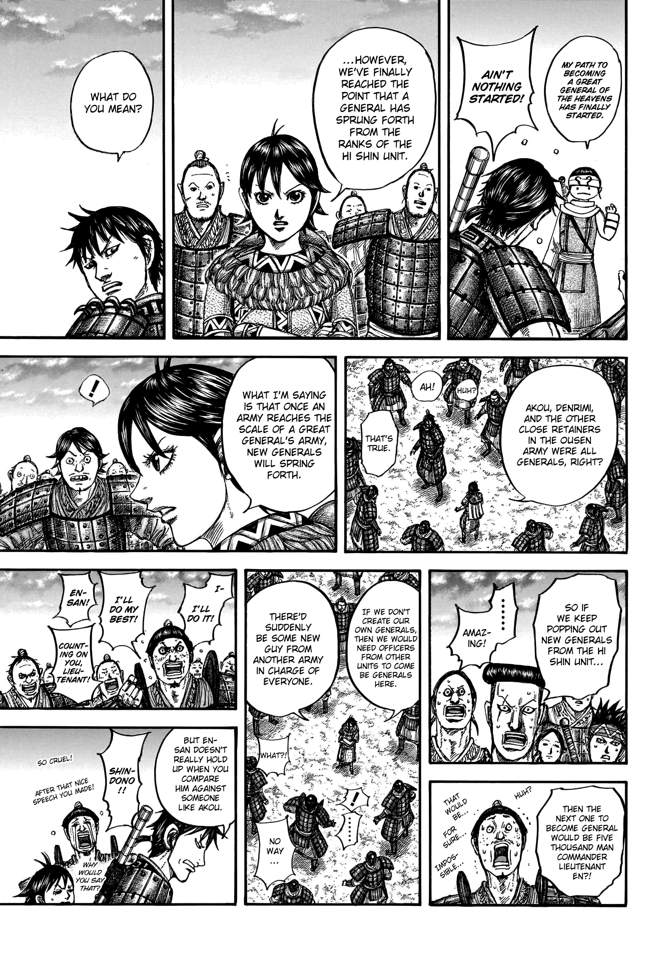 Kingdom, chapter 802