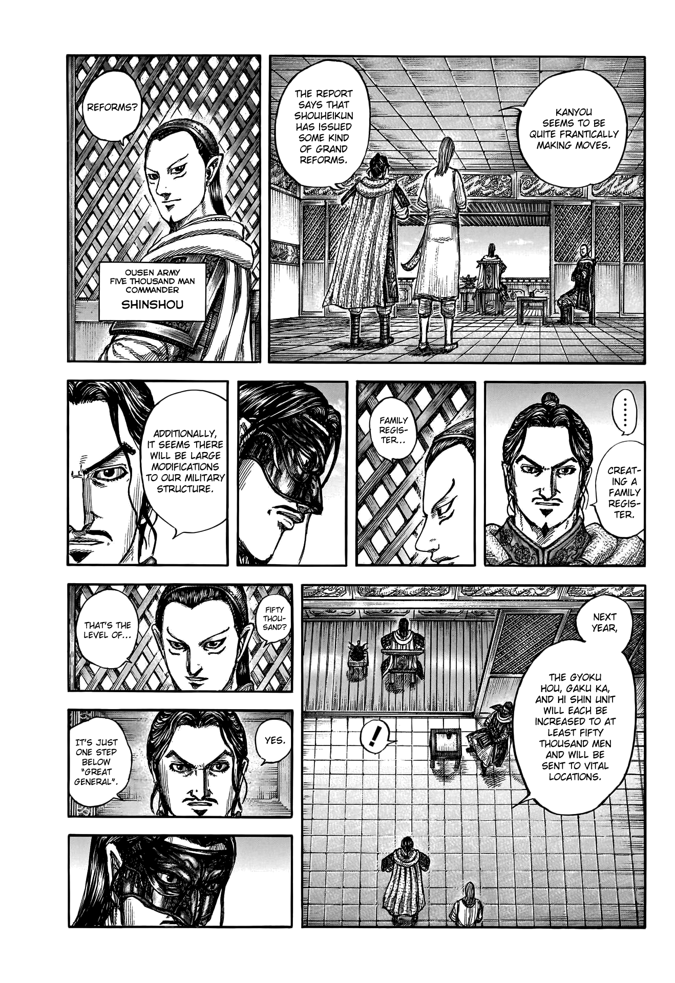 Kingdom, chapter 802