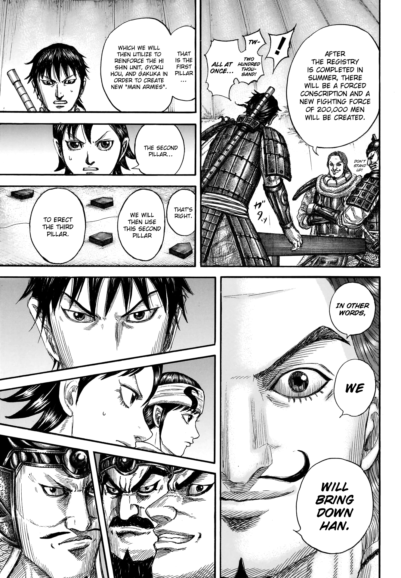 Kingdom, chapter 803