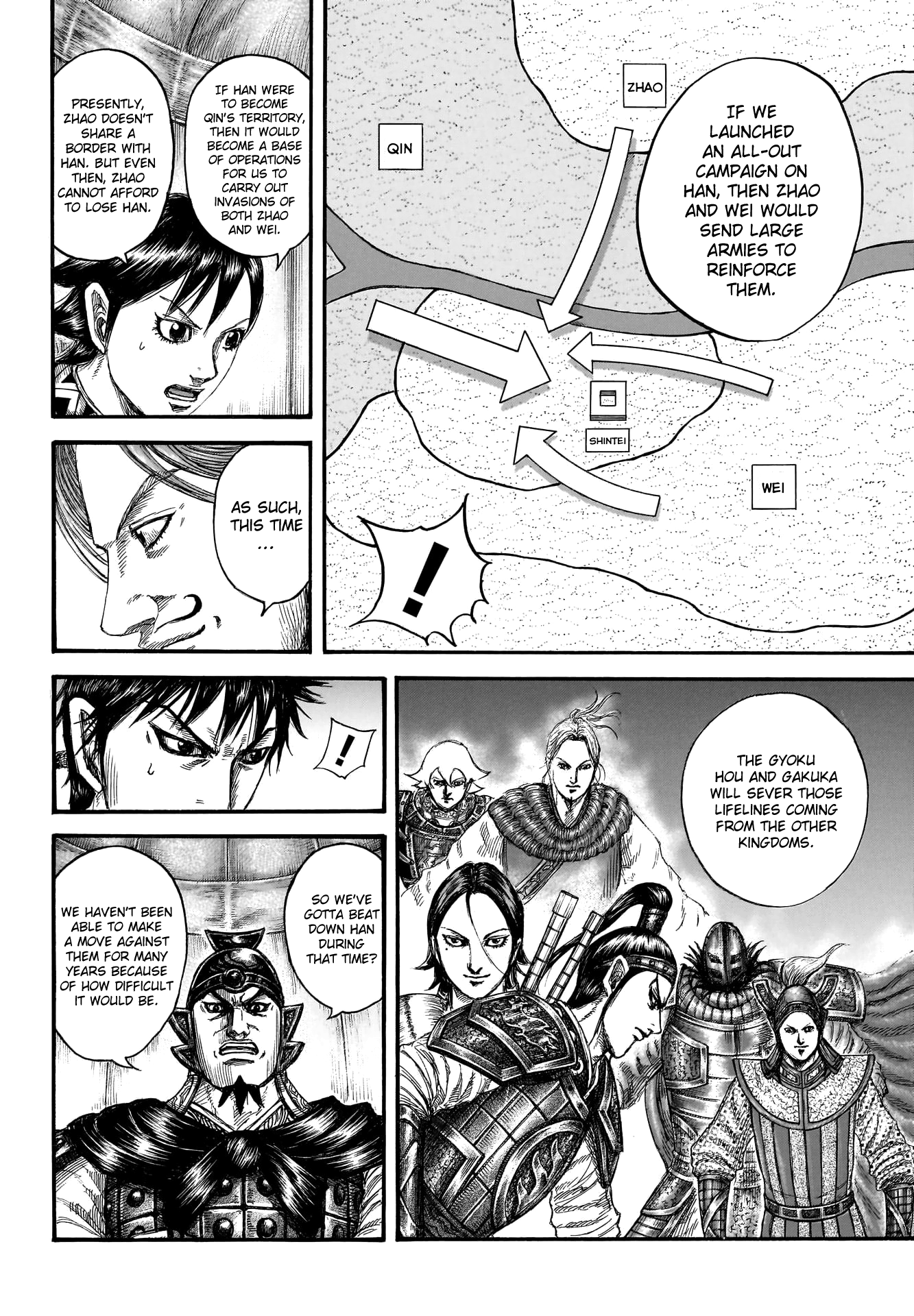 Kingdom, chapter 803