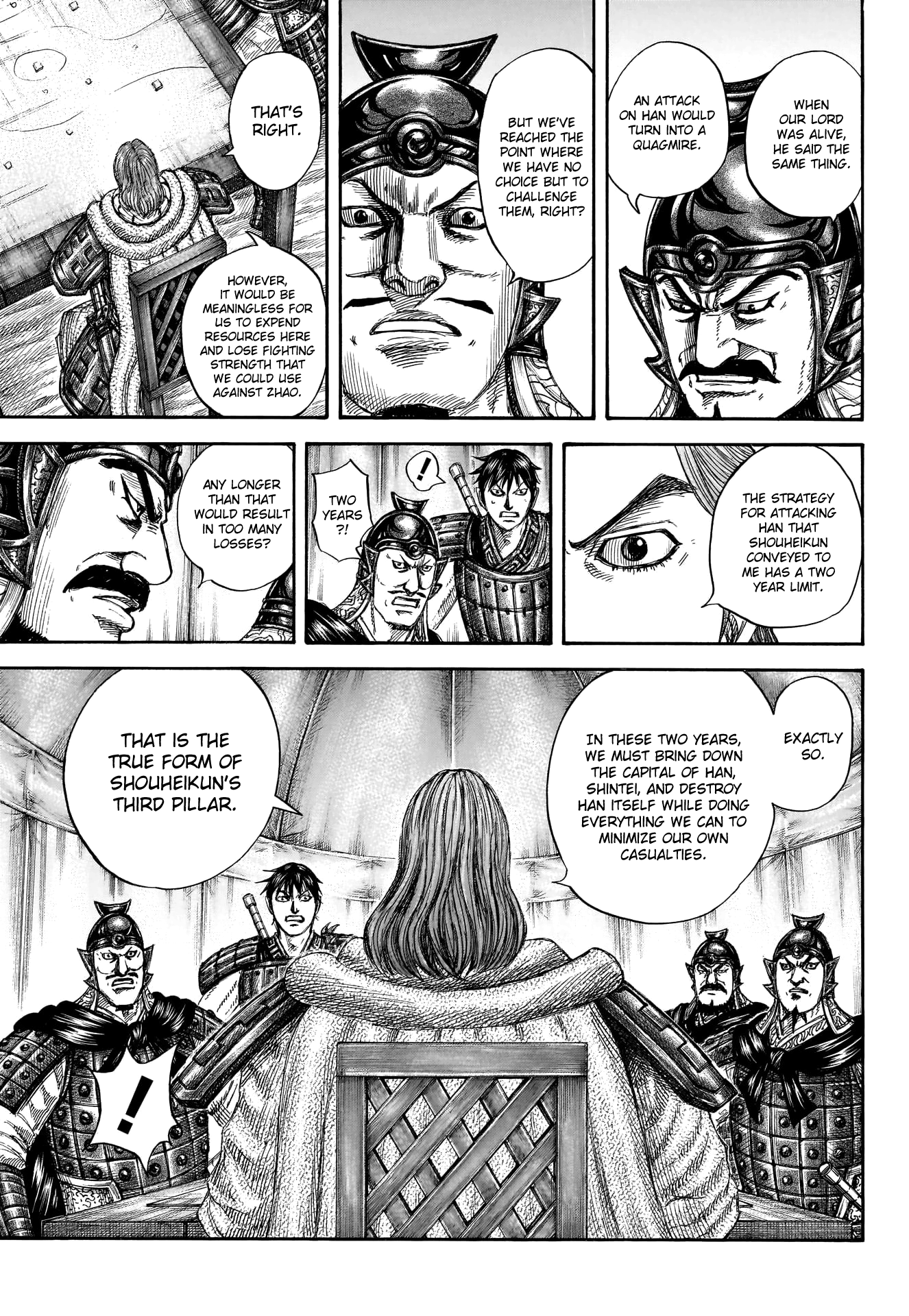 Kingdom, chapter 803