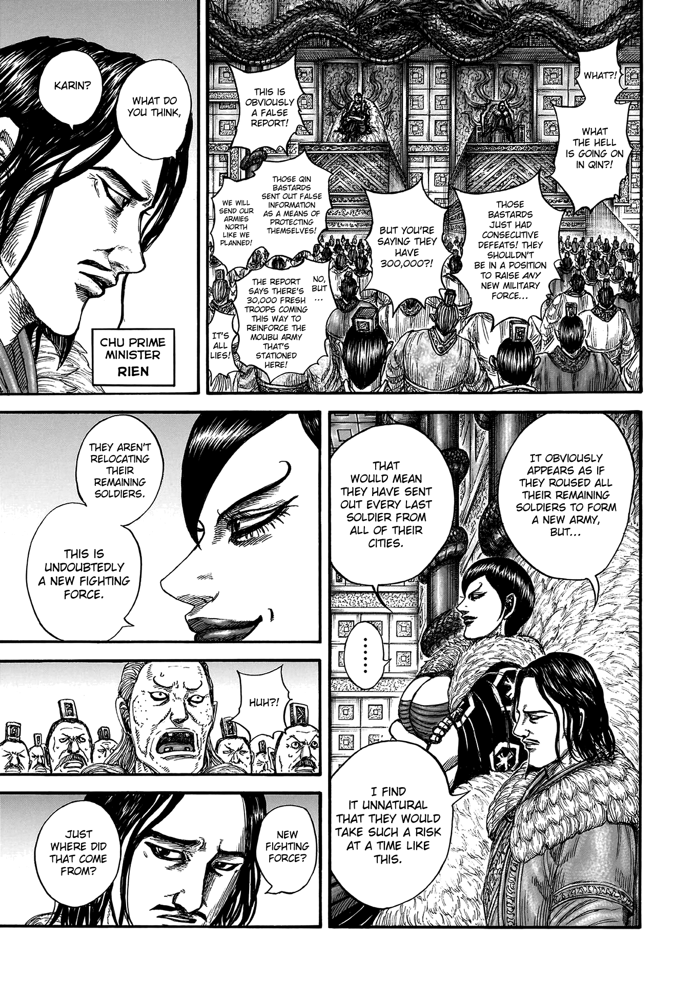 Kingdom, chapter 804