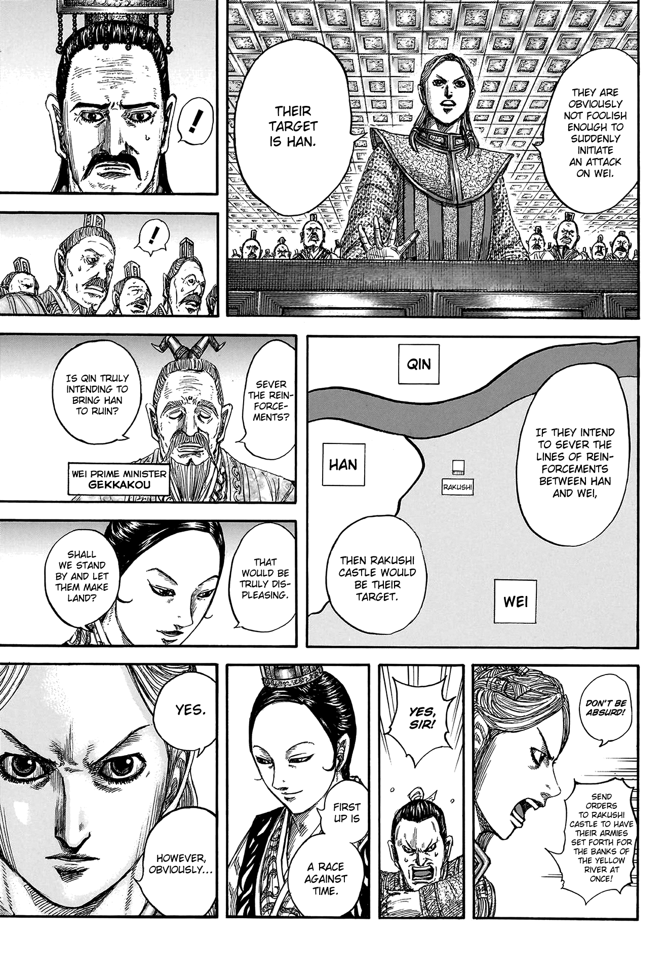 Kingdom, chapter 804