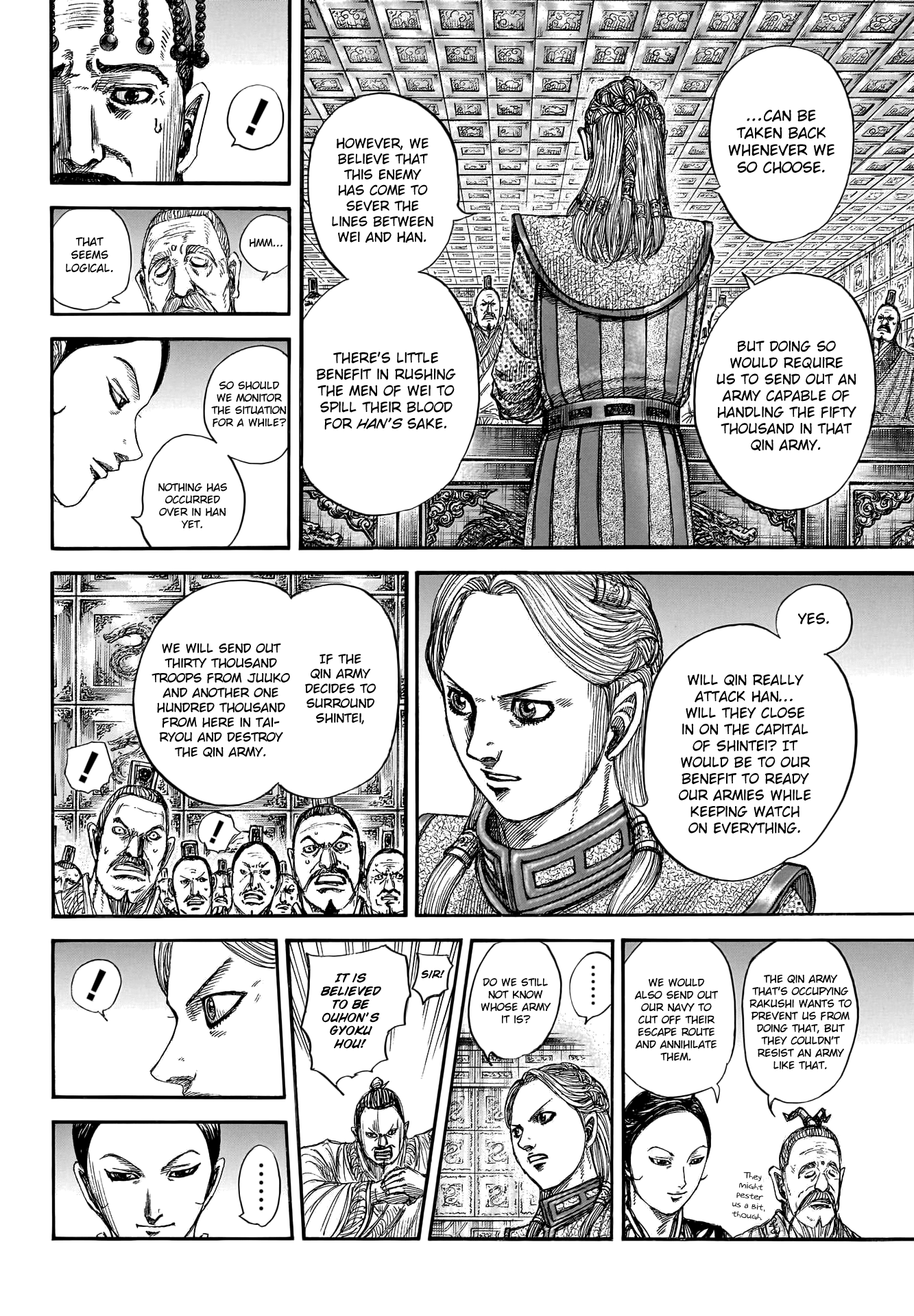 Kingdom, chapter 805