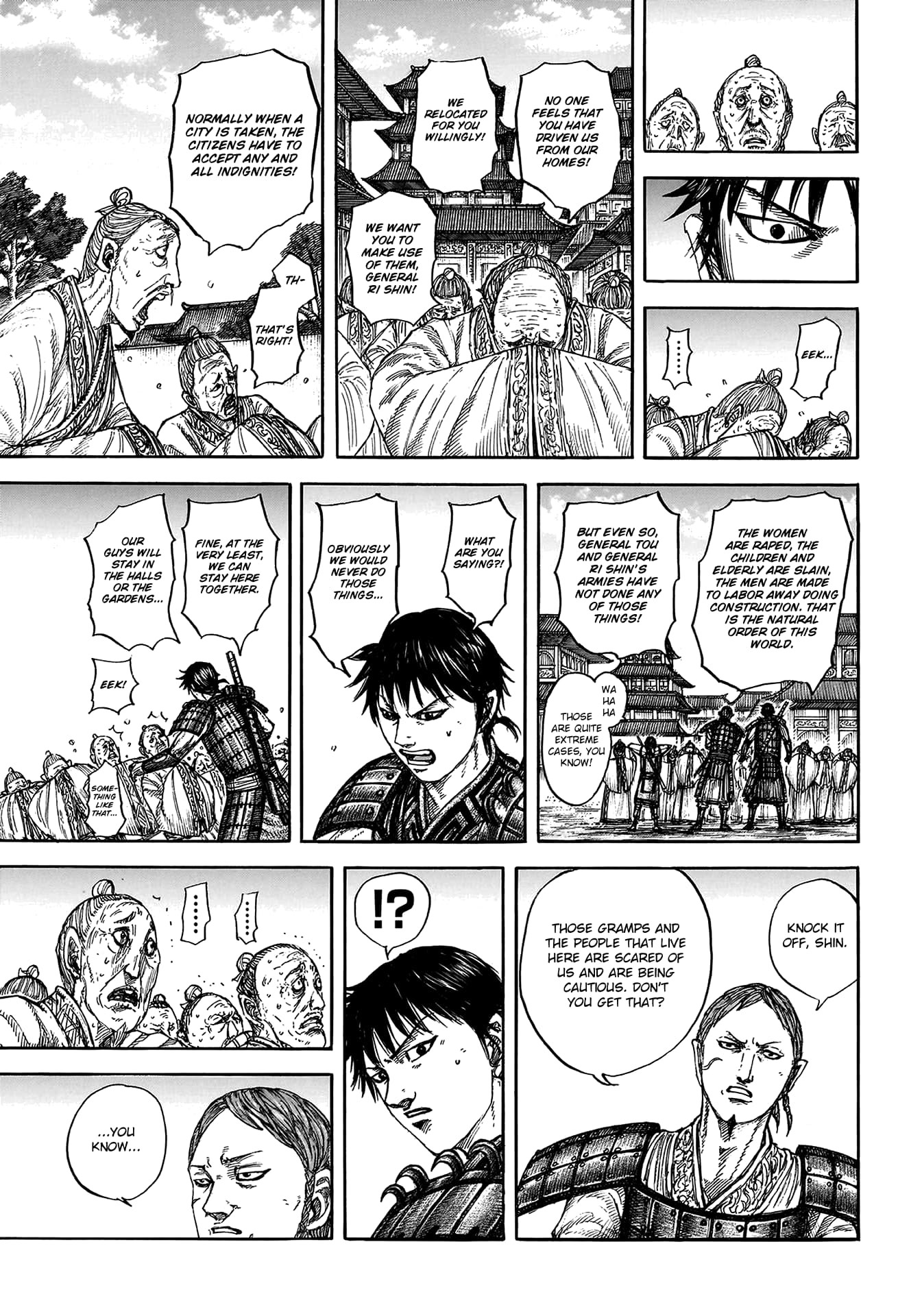 Kingdom, chapter 810