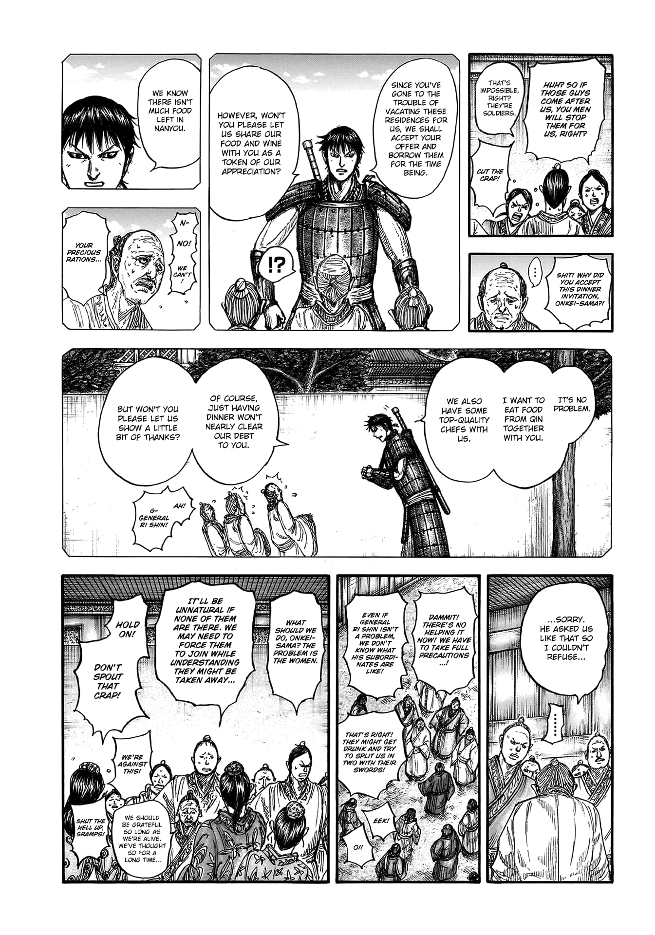 Kingdom, chapter 810