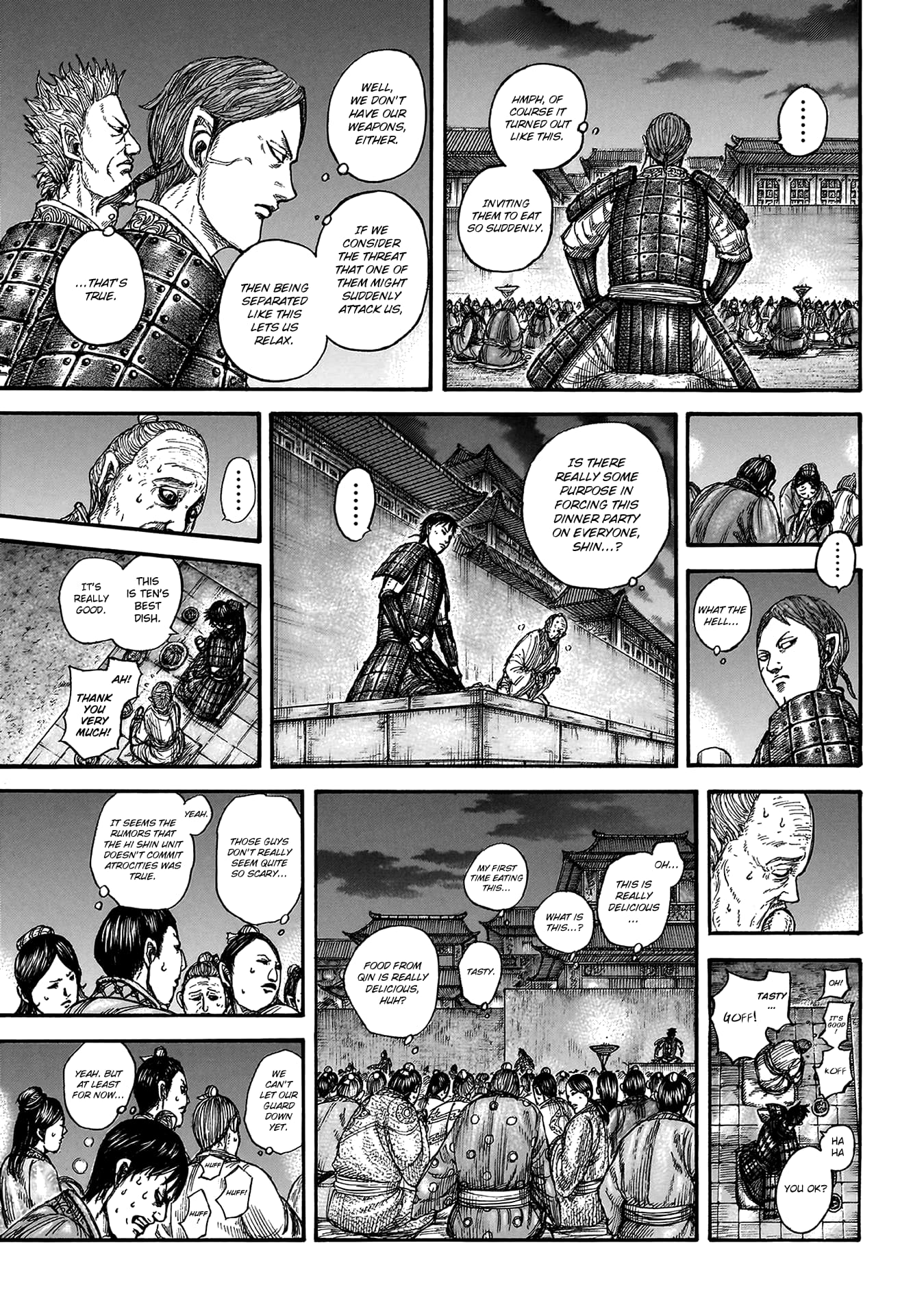 Kingdom, chapter 810