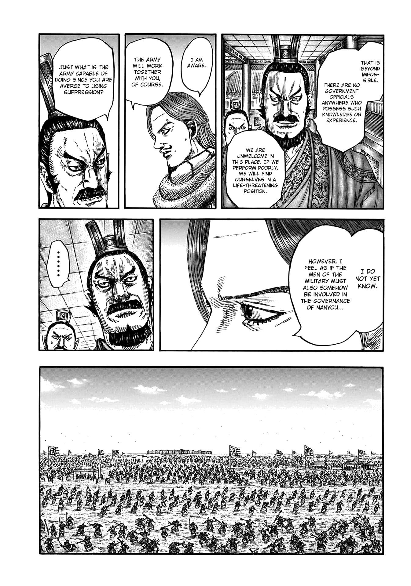 Kingdom, chapter 810