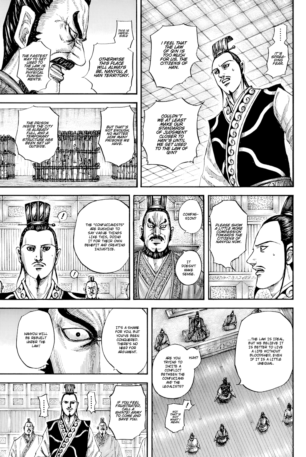 Kingdom, chapter 812