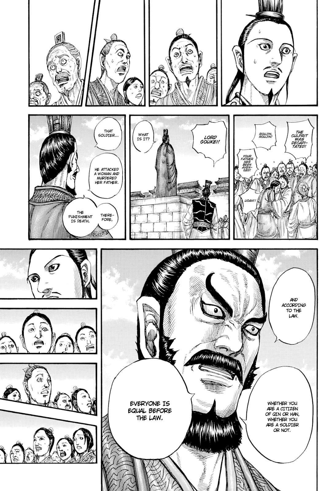 Kingdom, chapter 812