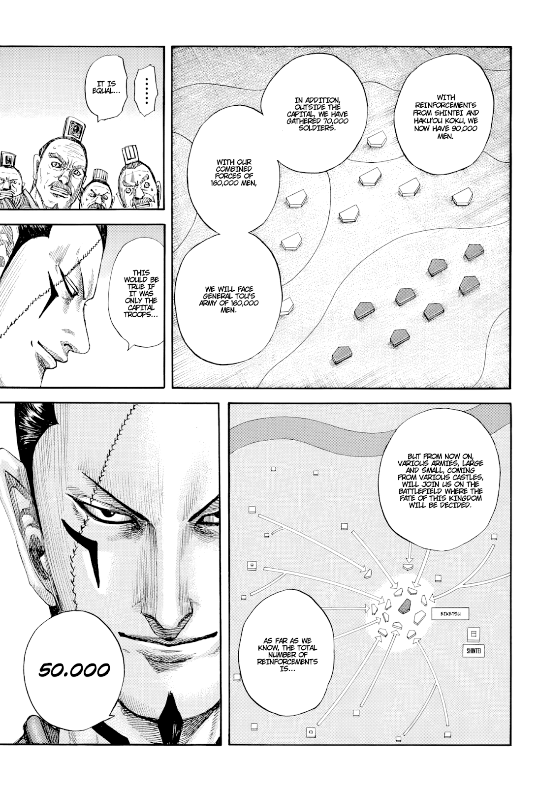 Kingdom, chapter 813