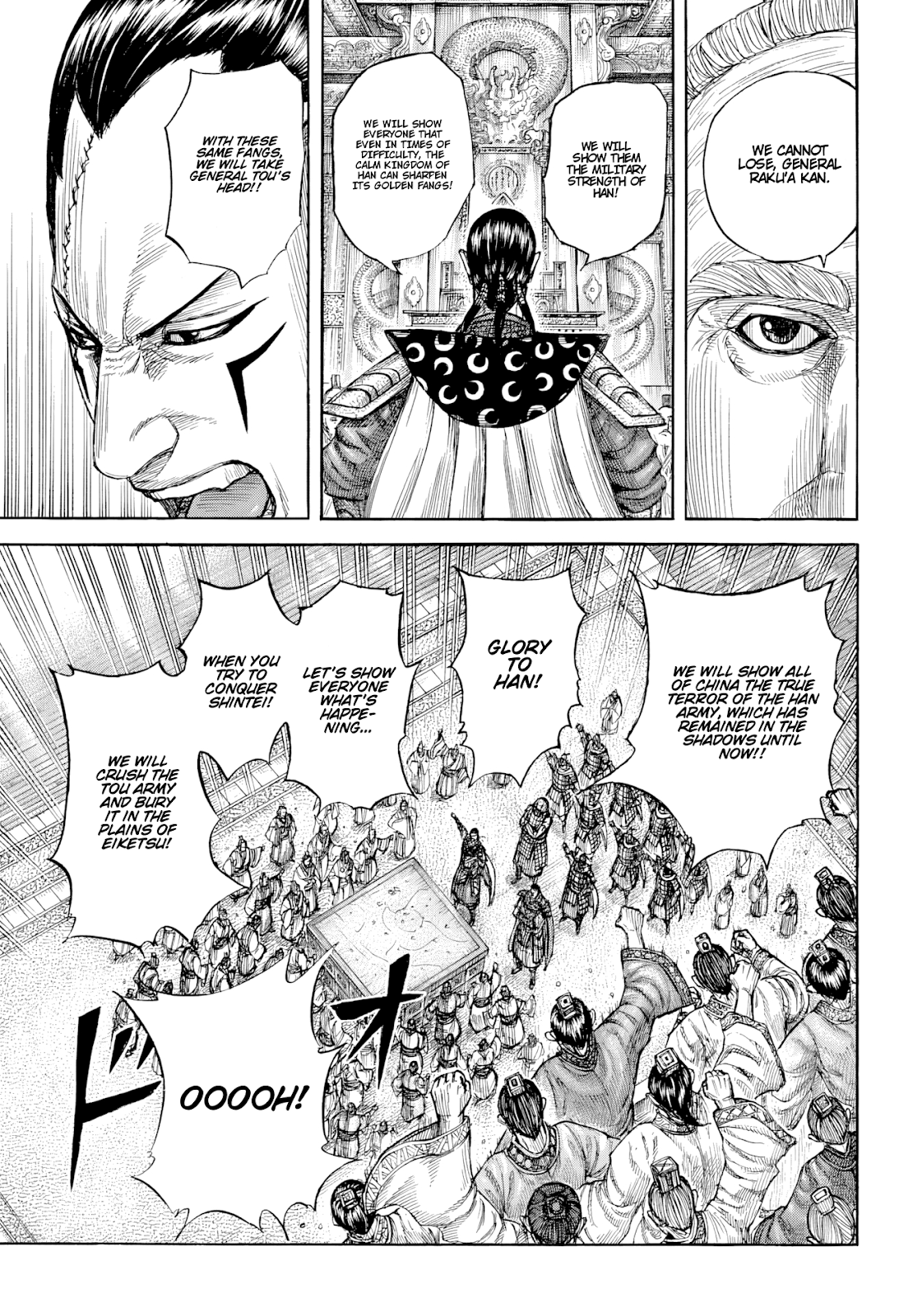 Kingdom, chapter 813