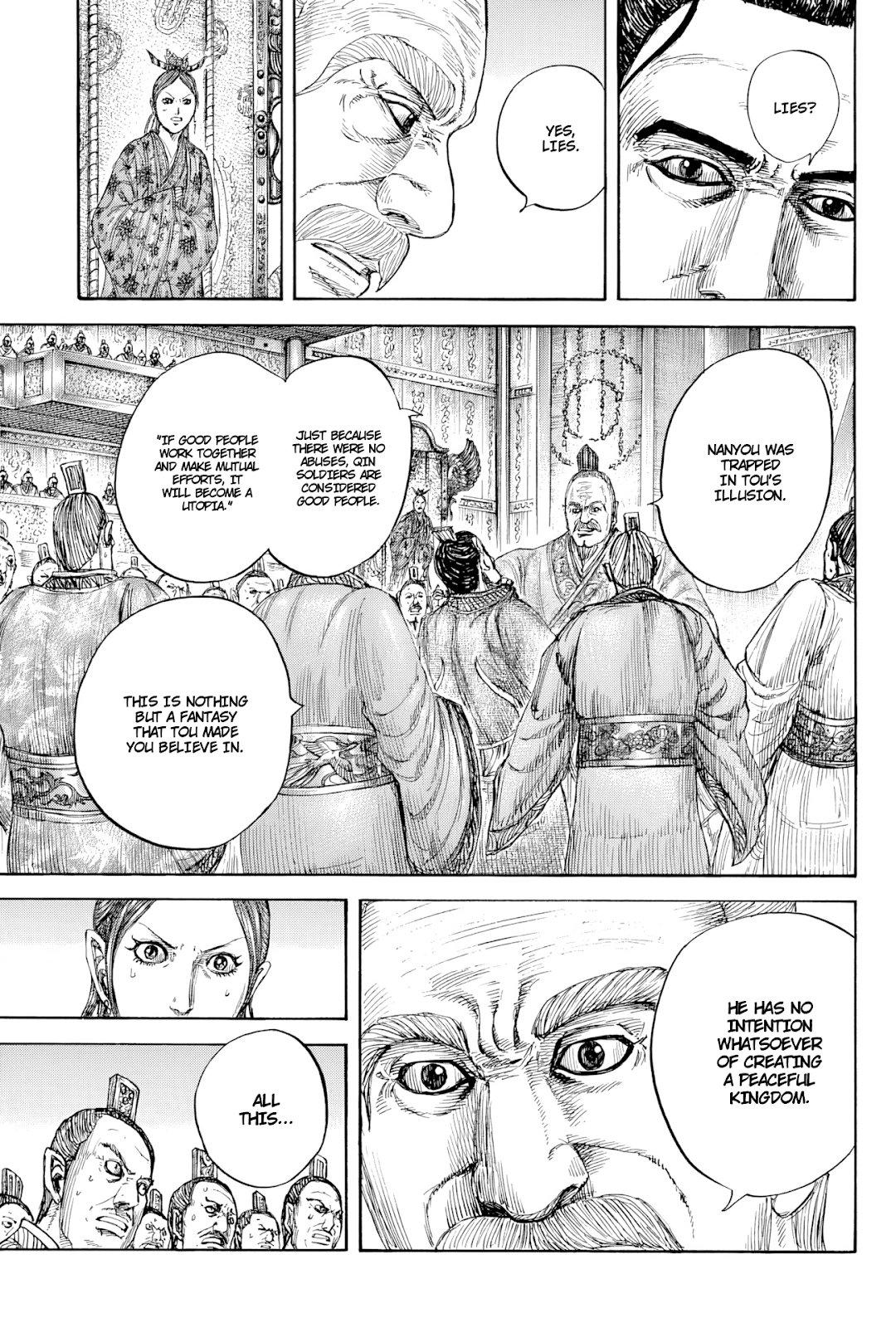 Kingdom, chapter 814