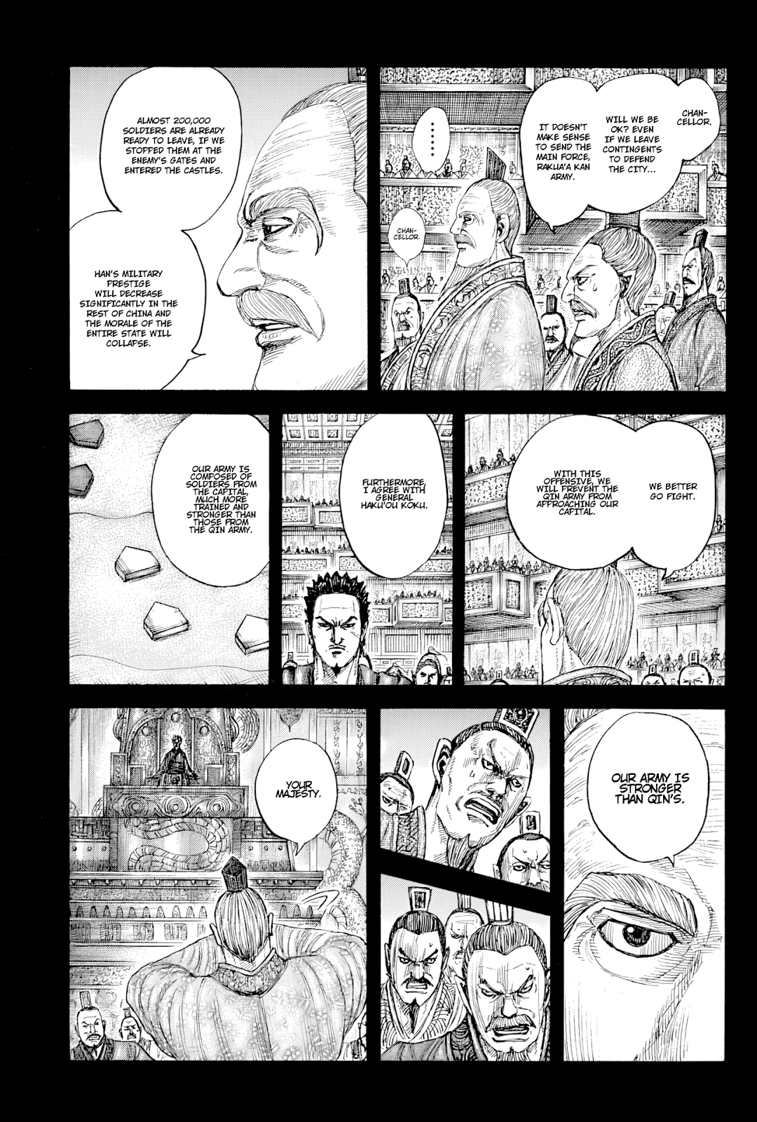 Kingdom, chapter 814