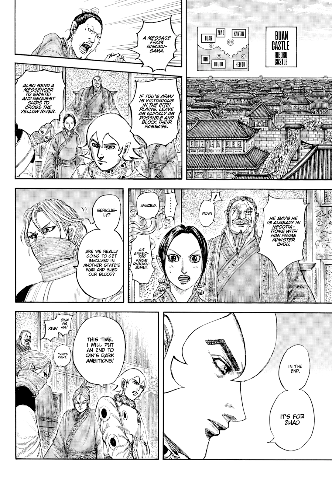 Kingdom, chapter 815