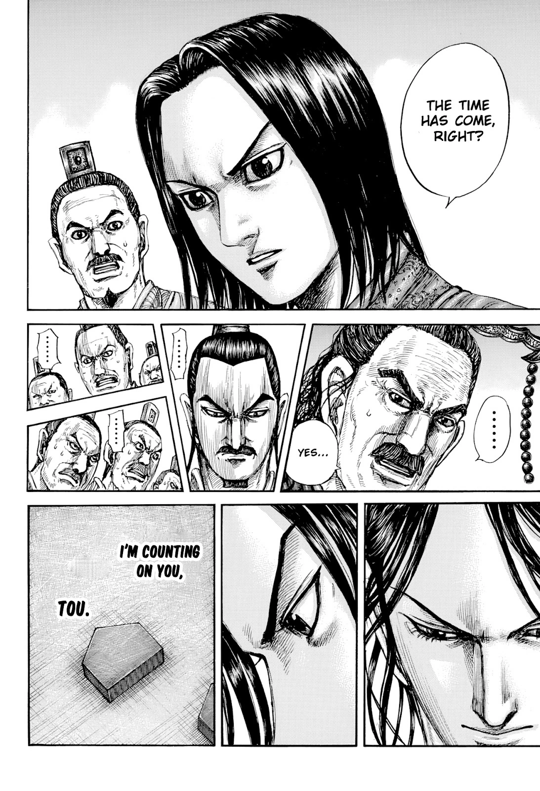 Kingdom, chapter 815