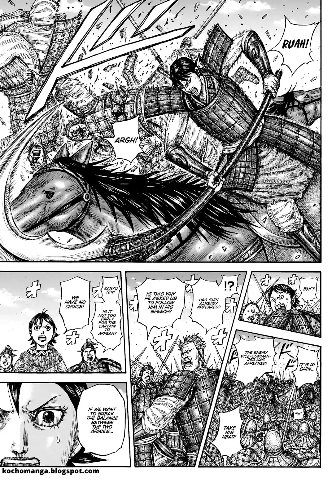 Kingdom, chapter 817