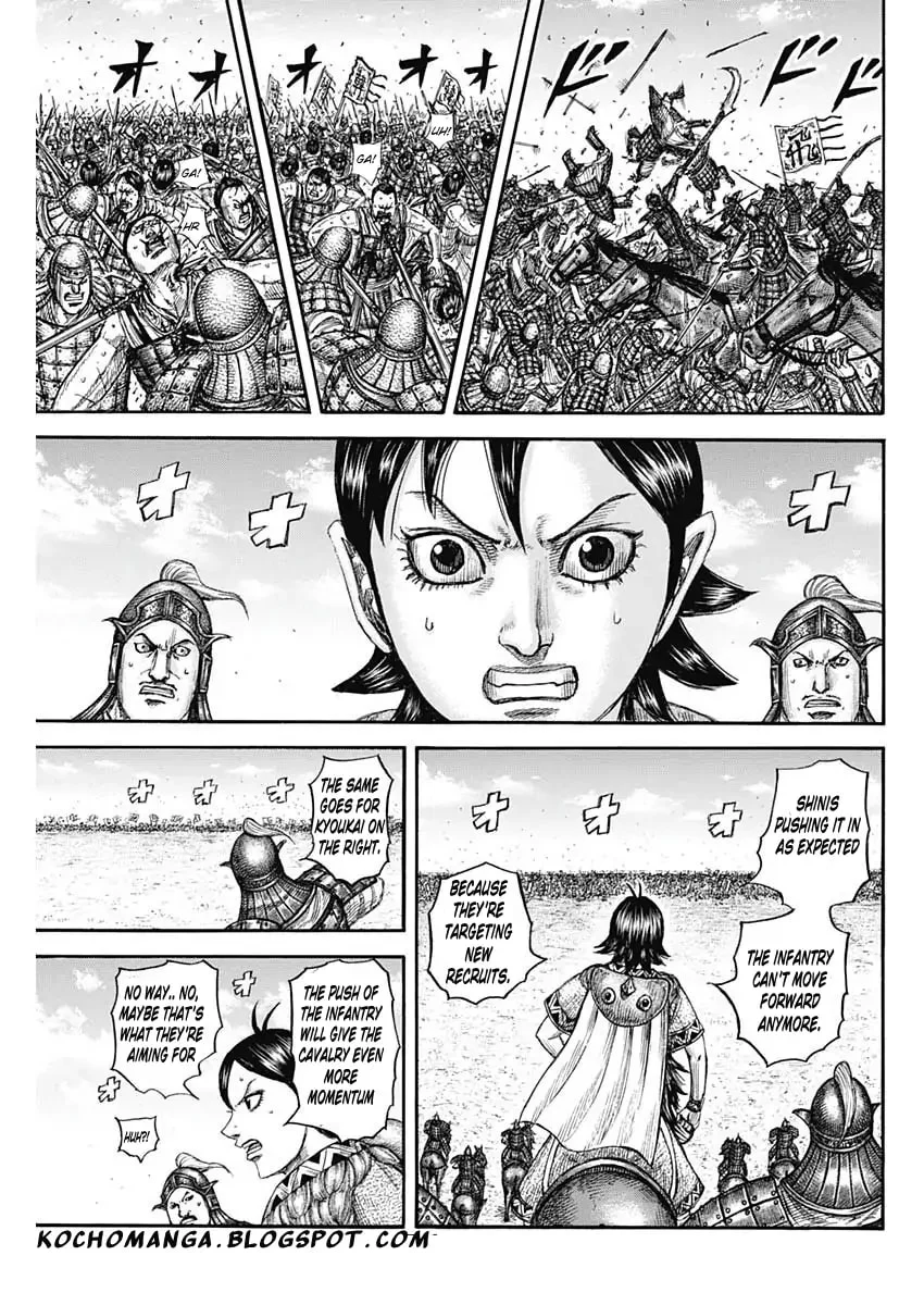 Kingdom, chapter 818